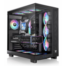 CAJA ATX THERMALTAKE VIEW 380 XL USBCX1 4XVENT120MM ARGB NEGRO S/N FUENTE