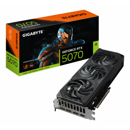 TARJETA GRAFICA GIGABYTE RTX 5070 WINDFORCE 12GB