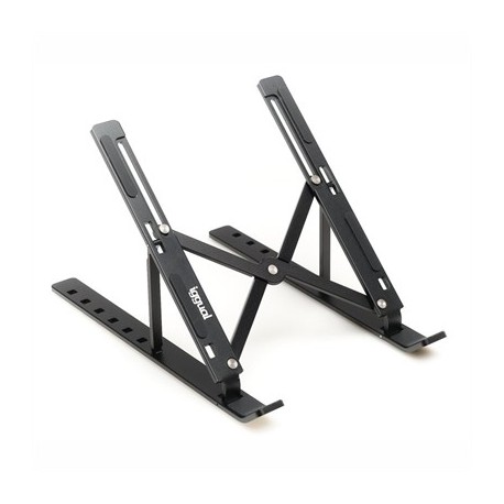 IGGUAL SOPORTE ELEVADOR PLEGABLE PORTATIL 17 NEGRO