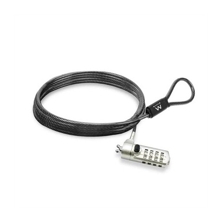 EWENT CANDADO PARA PORTATIL CON COMBINACION WEDGE