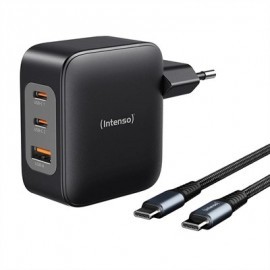 INTENSO | KIT CARGADOR GAN W100ACC + CABLE USB-C