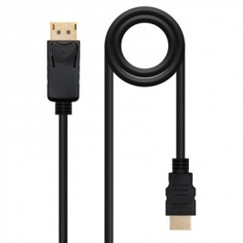 NANOCABLE CABLE CONVERSOR DP A HDMI NEGRO 10M