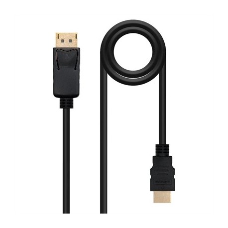 NANOCABLE CABLE CONVERSOR DP A HDMI NEGRO 10M