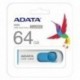 ADATA LAPIZ USB C008 64GB USB 2.0 BLANCO/AZUL