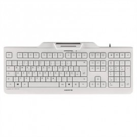 CHERRY TECLADO+LECTOR CHIP INTEGRADO (DNIE) BLANCO