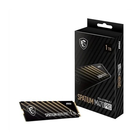 MSI SSD M470 PRO 1TB PCIE 4.0 NVME 6000 MB-S