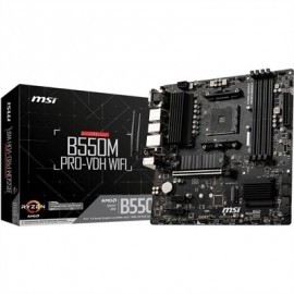 MSI PLACA BASE B550M PRO-VDH WIFI MATX AM4