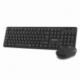 COMBO TECLADO RATON SUBBLIM BUSINESS SLIM SILENCIOSO RF INALAMBRICO NEGRO