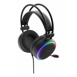 AURICULARES GAMING GENESIS NEON 613 G2 2.0 RGB NEGRO