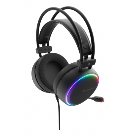 AURICULARES GAMING GENESIS NEON 613 G2 2.0 RGB NEGRO
