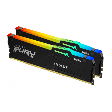 DDR5 KINGSTON 2X16GB 5600 FURY BEAST RGB