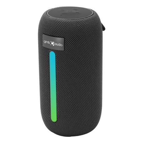 ALTAVOZ PORTATIL GEMBIRD 8W BT LED RGB NEGRO
