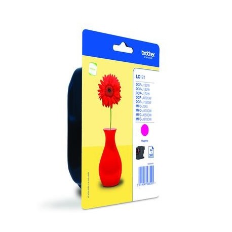 BROTHER  CARTUCHO TINTA MAGENTA. DCP-J552DW MFC-J470DW, 300 PAG.