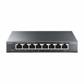 TP-LINK RP108GE SWITCH 7XGB POE IN 1XGB POE OUT