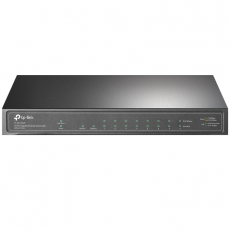 SWITCH TP-LINK 10 PORT GB POE+ 8 PORT POE