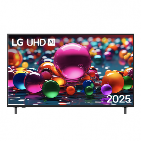 TV LG LED UHD AI UA75 55UA75006LA 55" UHD 4K SMART TV NEGRO