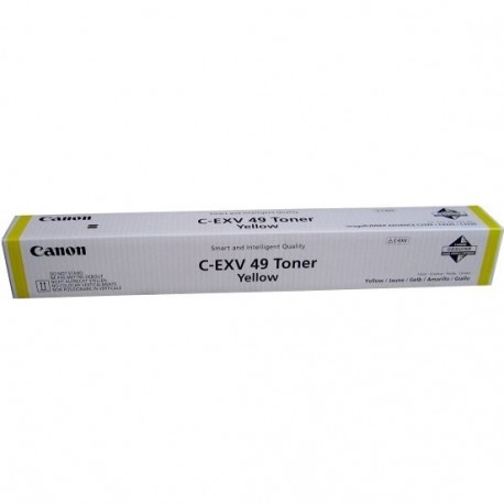 CANON CARTUCHO DE TONER AMARILLO 8527B002 C-EXV 49 PARA IMAGERUNNER ADVANCE C 3300 SERIES/IR-C 3320