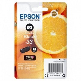 EPSON EXPRESSION HOME XP-530/XP630/XP635/XP830 CARTUCHO NEGRO FOTO N.33