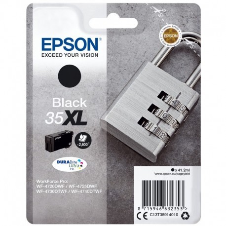 EPSON SINGLEPACK BLACK 35XL DURABRITE ULTRA INK