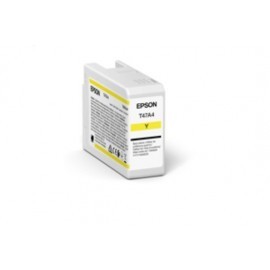 EPSON  SINGLEPACK YELLOW T47A4 ULTRACHROME PRO 10 INK 50ML SC-P900