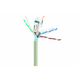 CABLE RED CAT6 FTP GEMBIRD PREMIUM CCA SOLIDO ECA 100 M