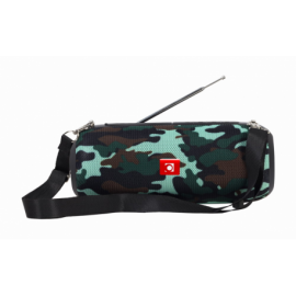 ALTAVOZ PORTATIL GEMBIRD SPK-BT-17-CM COM RADIO FM 2X5W RMS BLUETOOTH CAMUFLAJE