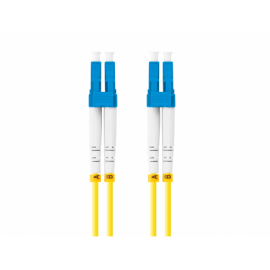 CABLE DE FIBRAOPTICA LANBERG 2M MONO LC/UPC-LC/UPC DUPLEX G657A1 LSZH AMARILL