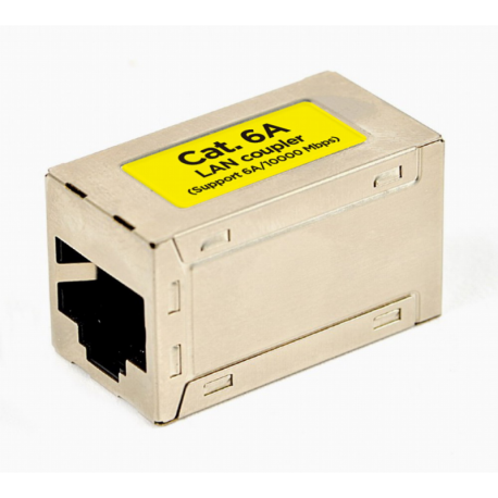 ADAPTADOR GEMBIRD RJ-45 CAT6 HEMBRA HEMBRA IN LINE COUPLER