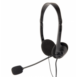 AURICULARES GEMBIRD MHS-123 NEGRO MICROFONO ALAMBRICO JACK 3.5MM