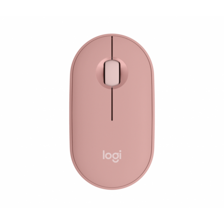 RATON LOGITECH PEBBLE MOUSE M350S ROSA BLUETOOTH PILAS