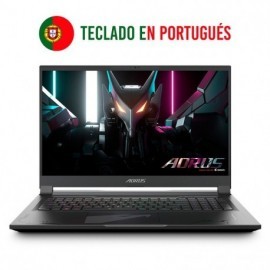 PORTATIL GIGABYTE AORUS 17X AZF-D5PT665SH I9 13980HX 4090 32GB 2TB 17" W11H