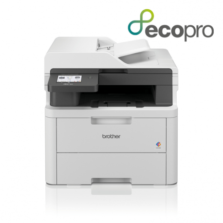 IMPRESORA BROTHER MULTIFUN LASER LED COLOR MFCL3740CDWE WIFI/FAX/DUPLEX/BLANCA
