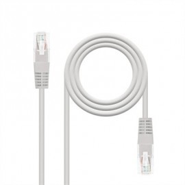 NANOCABLE LATIGUILLO CATEGORIA 6 UTP 30 M GRIS