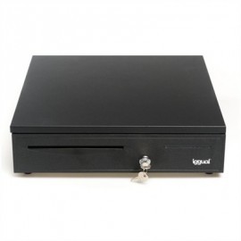 IGGUAL CAJON PORTAMONEDAS IRON-50 42CM 5+8 NEGRO