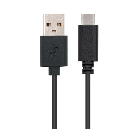 NANOCABLE CABLE USB 2.0 3A TIPO USB-C/M-A/M 2 M