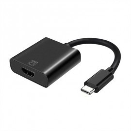 AISENS CONVERSOR USB-C/M A HDMI/H 4K NEGRO 15CM