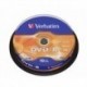 VERBATIM DVD-R 4.7GB 16X TARRINA 10UDS