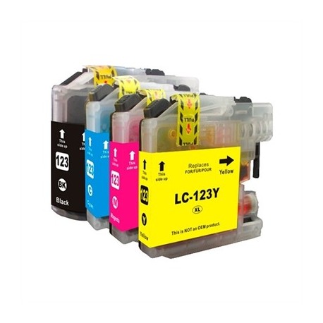 INKOEM CARTUCHO COMPATIBLE BROTHER LC123XL NEGRO