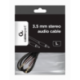CABLE AUDIO GEMBIRD ESTEREO DE 3,5 MM, 1 M