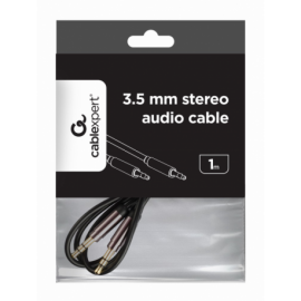 CABLE AUDIO GEMBIRD ESTEREO DE 3,5 MM, 1 M