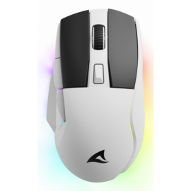 RATON GAMING SHARKOON SKILLER SGM50W BLANCO