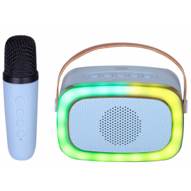 ALTAVOZ KARAOKE TREVI XR 8A01 MINIPARTY SPKR+AW BLUE