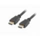 CABLE LANBERG HDMI MACHO MACHO V1.4 ALTA VELOCIDAD NEGRO 3 M