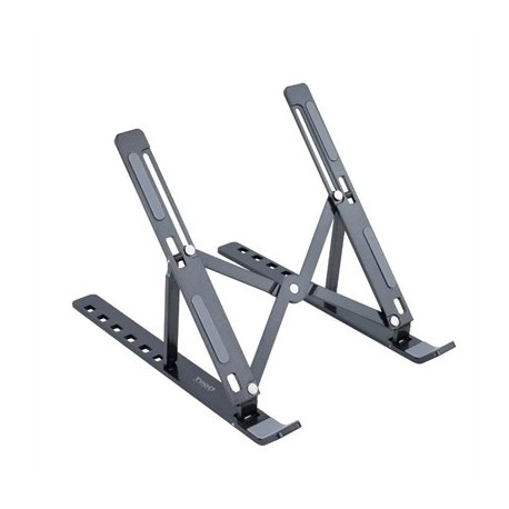 TOOQ SOPORTE ELEVADOR PLEGABLE PORTATILES GRIS