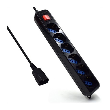 EWENT EW3925 REGLETA DE 6 TOMAS CON PROTECCION