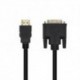 AISENS CABLE DVI 18+1/M A HDMI A/M NEGRO 1.8M