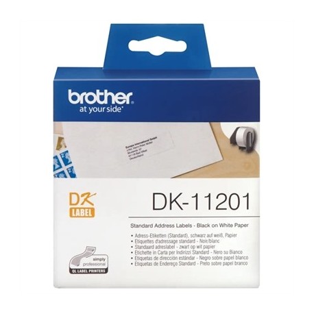 BROTHER ETIQUETAS DK11201 DIRECCION 29X90MM 400 UD