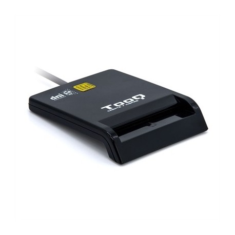TOOQ LECTOR DE TARJETAS DNIE USB 2.0 NEGRO
