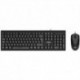 NILOX KIT TECLADO+RATON NXKME0011 USB NEGRO