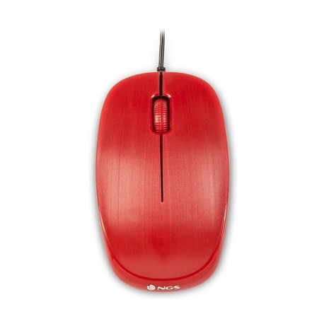 NGS RATON OPTICO REDFLAME 1000 DPI ROJO